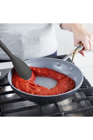  GreenPan Silikon Sote Kaşığı Gri | Platinum Silicone | BPA İçermez | 200°C Isıya Dayanıklı |