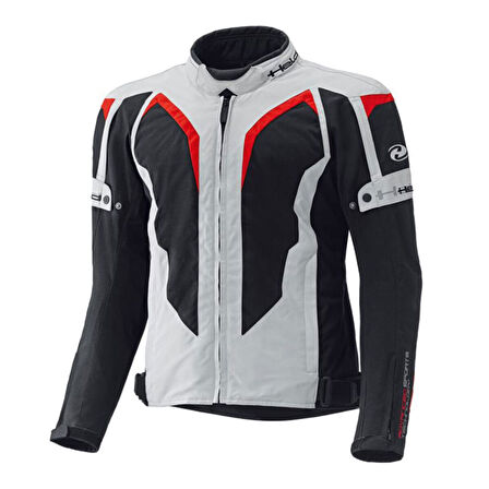 Held Zelda Yazlık Korumalı Motosiklet Montu Gri  Siyah  Kırmızı