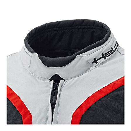 Held Zelda Yazlık Korumalı Motosiklet Montu Gri  Siyah  Kırmızı