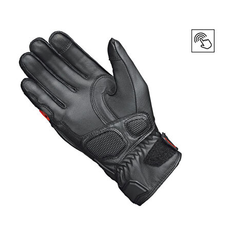 Held Kakuda Sports Korumalı Motosiklet Eldiveni Siyah  Kırmızı  Beyaz