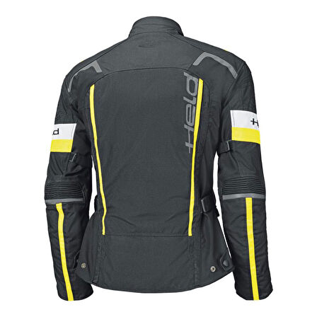 Held 4-Touring II Korumalı Motosiklet Montu Siyah  Sarı