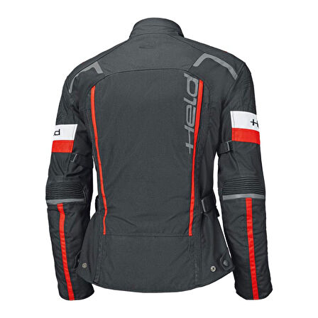 Held 4-Touring II Korumalı Motosiklet Montu Siyah  Kırmızı