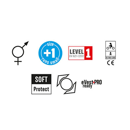 Held Zelda Yazlık Korumalı Motosiklet Montu Yeşil  Siyah  Sarı