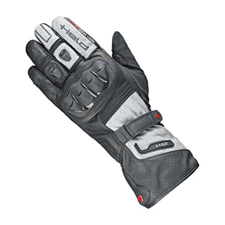 Held Air n Dry 2 Gore-Tex Korumalı Motosiklet Eldiveni Siyah  Gri
