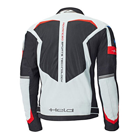 Held Sonic 2 Korumalı Yazlık Motosiklet Montu Gri  Mavi