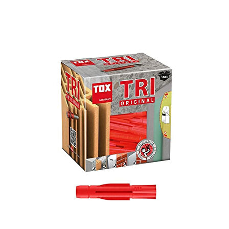 Frencke Dübel Tox Çok Amaçlı 100'lü Paketk 8'lik