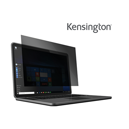 Kensington 12.1" Dizüstü Bilgisayarlar için Gizlilik Ekranı Filtresi 16:10 - 2 Yönlü Çıkarılabilir,626453