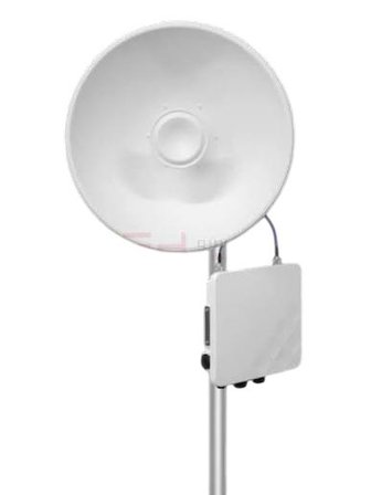 BDCOM WBR55G-300 2 Port Gigabit 867Mbps 5GHz 25dBi Çanak CPE Bridge