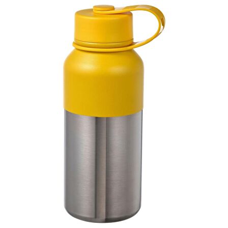 IKEA HETLEVRAD Termos - Paslanmaz Çelik - Sarı 0,5 lt