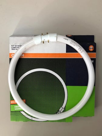 OSRAM  22W/827   SARI 1800 LÜMEN  T5 SİMİT FLORESAN DIŞ ÇAP:22CM