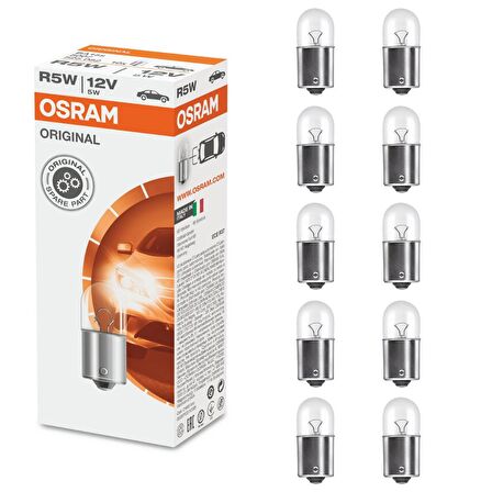 Osram 5007 R5W 67 Park Ampul 12V 5W 10 Adet