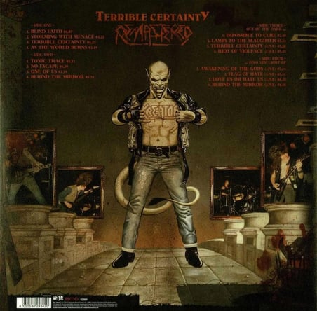 Kreator - Terrible Certainty / 2 x Plak 