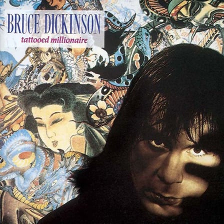 BMG Records Bruce Dickinson Tattooed Millionaire 1 LP Rock Plak Albümü