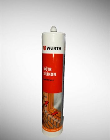 Würth Nötr Silikon Açık Bronz 310ml