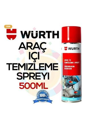 Araç içi temizleme spreyi ARAÇ İÇİ TEMİZLEME SPREYİ 500ML 24 Adet
