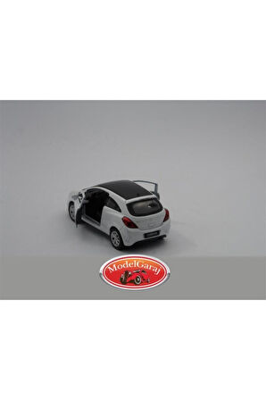 Opel Corsa Beyaz*1:38 Ölçek**metal Model*modelgaraj