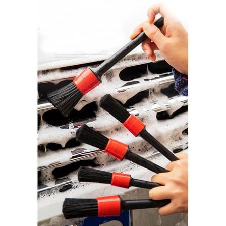 Detail Dash Brush Oto Detay Fırçası Seti 5 'li Kaliteli Detaylı Farklı Boyutlarda Fırça Seti