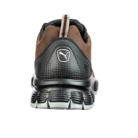 Puma Safety Condor Low Kahverengi Çelik Burunlu Nubuk Deri İş Ayakkabısı S3 SRC ESD 36 Numara
