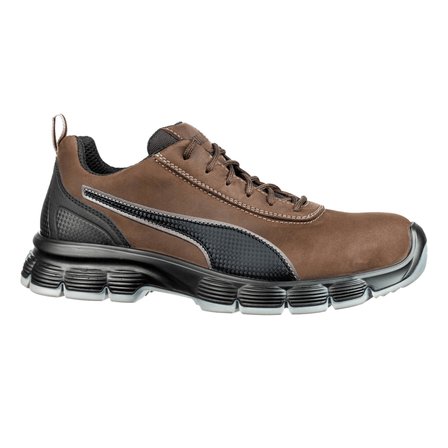 Puma Safety Condor Low Kahverengi Çelik Burunlu Nubuk Deri İş Ayakkabısı S3 SRC ESD 48 Numara