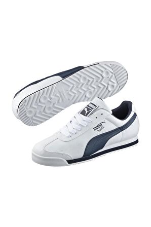 ROMA BASIC Beyaz Lacivert Erkek Sneaker 100126098