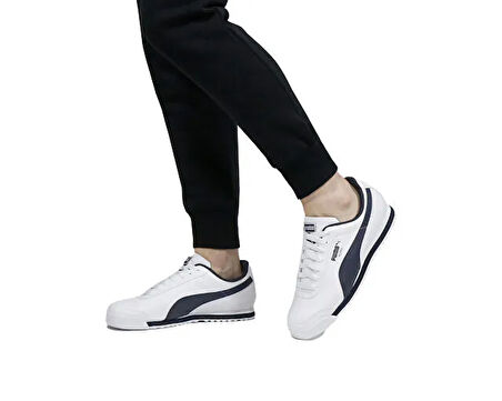 Puma Beyaz Unisex Ayakkabısı 35357212 Roma Basic