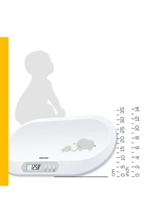  Beurer By 90 Bluetooth Özellikli Bebek Tartısı Terazisi Bebek Baskülü Alman Malı