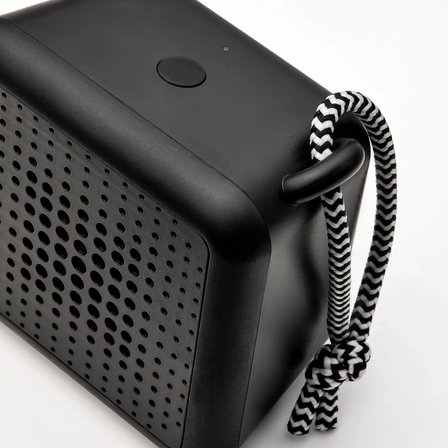 İkea Vappeby Taşınabilir Bluetooth Hoparlör Siyah Mini Su Geçirmez Stereo