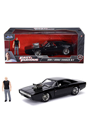1:24 Hızlı Ve Öfkeli Fast & Furious Dom 1970 Dodge Charger R/t Model Araba