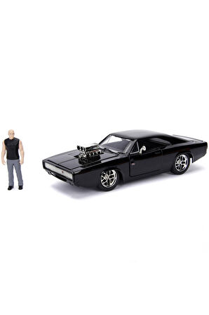 1:24 Hızlı Ve Öfkeli Fast & Furious Dom 1970 Dodge Charger R/t Model Araba