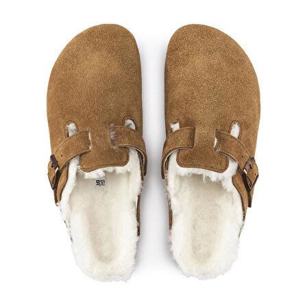 Birkenstock 1001141 Boston VL Shearling Mink Kadın Terlik