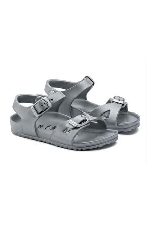 Birkenstock Rio Eva Çocuk Gümüş Sandalet 1003533