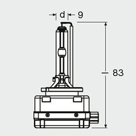 Osram Xenarc Original Ampul D3S 35W Xenon 66340