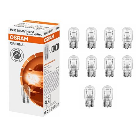 Osram Ampul 12V 21/5W 1016 Dipsiz 10 ADET