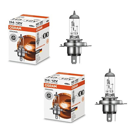 Osram H4 12V 60/55W Far Ampulü  - 2 ADET