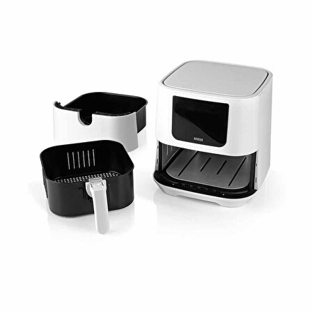 N8WERK Hot Air Fryer 5.5 L Beyaz