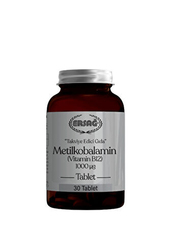 Ersağ Metilkobalamin (Vitamin B12 Tablet)