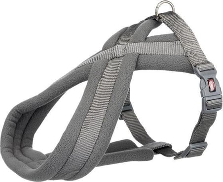 Trixie Premium Köpek Yürüyüş Göğüs Tasması M/L 50-90 Cm / 25 MM Grafit