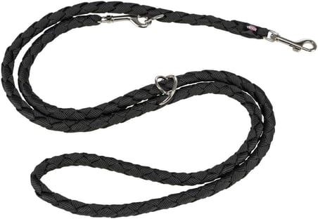 Trixie Cavo Ayarlanabilir Köpek Gezdirme Tasması L-XL 2M/12MM Siyah
