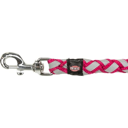 Trixie Cavo Reflektörlü Ayarlanabilir Köpek Gezdirme Kayışı S-M : 2 Mt / 12 mm Fuşya
