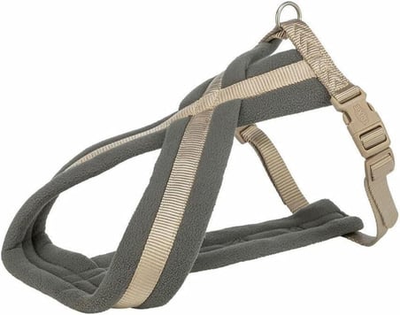 Trixie Premium Köpek Yürüyüş Göğüs Tasması M 45-80 Cm / 25 MM Kum Beji