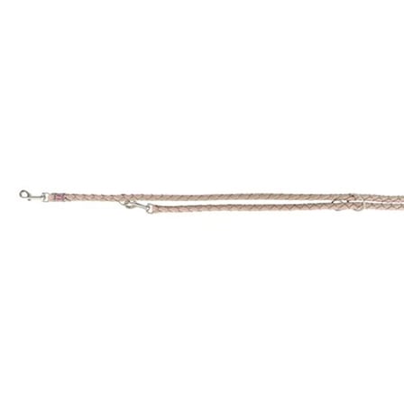 Trixie Cavo Ayarlanabilir Köpek Gezdirme Kayışı L - XL, Pudra Pembesi - Kum Beji, 2 M x 18 Mm