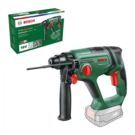 Bosch EasyImpact 18V-40 2,0 Ah Çift Akülü Matkap 2,0 Ah + Universalhammer 18v Kırıcı Delici (SOLO - Aküsüz) + Bosch Sırt Çantası