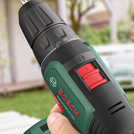 Bosch 06039D4102 18 Volt Yeşil Çift Akülü Matkap Seti