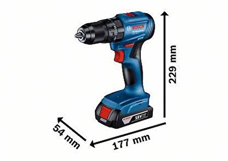 Bosch GSB 185 Mavi Matkap Seti