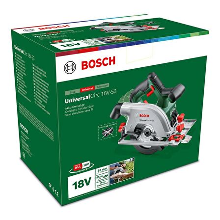 Bosch Universal Circ 18V-53 Set DaireTestere - 06033B1402