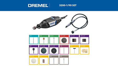Dremel 3200-1/90 Çok Amaçlı El Motoru