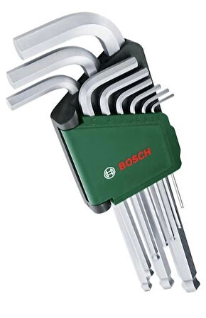 BOSCH Alyan Anahtar Takımı Hex 9 Parça