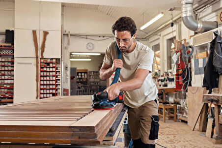 Bosch GEX 18V-150-3 Eksantrik Zımpara Makinesi