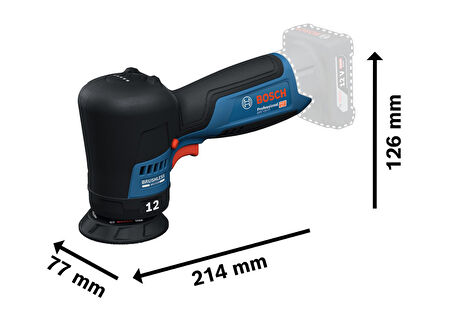 Bosch GPX 12V-77 Köşeli Polisaj Makinesi Solo