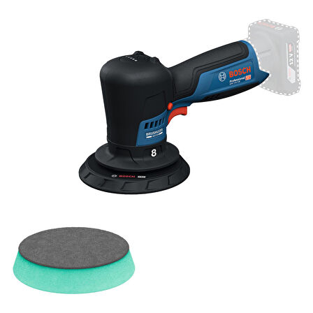 Bosch GPX 12V-125 Köşeli Polisaj Makinesi Solo